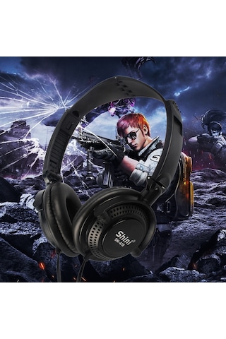 Tenfowee 3.5mm Kulak Üstü Oyun Kulaklığı - Mikrofonlu, Ses Kontrollü, Pc/tablet/akıllı Telefon Uyumlu