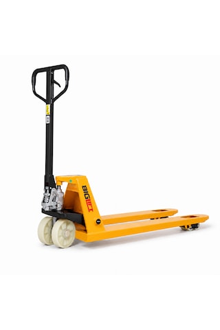 Biglift Dfew25k 2,5 Ton Beyaz Kemik Teker Manuel Transpalet Çatal Boyu 115x54 Cm