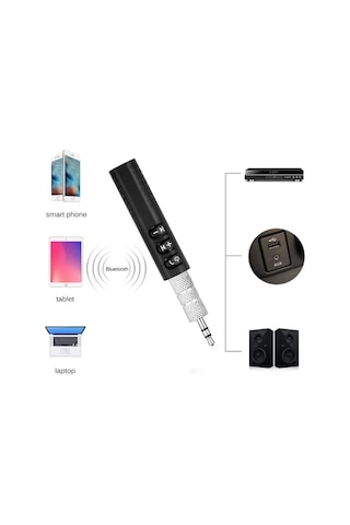 Mey Najmaddin Taşınabilir Bluetooth Ses Alıcısı 30 Dk Şarj, 4 Saat Kullanım, Geri Klipsli Najmaddin
