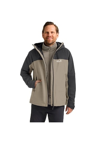 Jack Wolfskin Wild Places 3in1 Outdoor Mont A.kahve