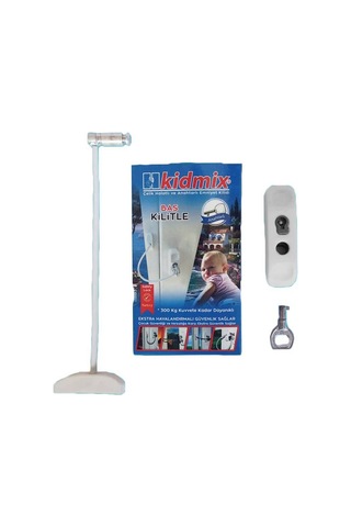 Kidmix Çelik Halatlı Pimapen Pvc Emniyet Çocuk Güvenlik Kilit