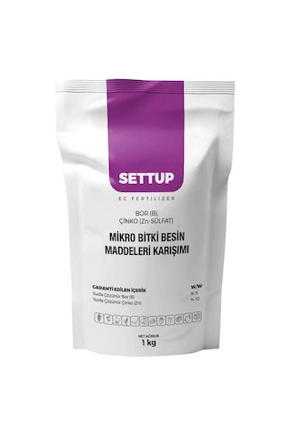 Settup Çinko-bor İçerikli Gübre 1 Kg 1 KG