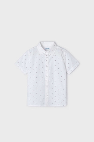 Erkek Çocuk Kısa Kollu T-shirt - Beyaz Beyaz