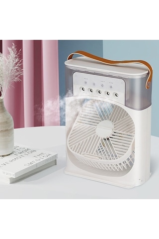 Supermarket1 Fırçasız Beş Delikli Motor Sprey Nemlendirme Soğutma Fanı