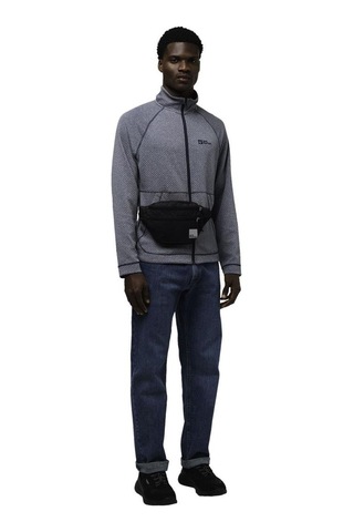 Jack Wolfskin Konya Hipbag Unisex Bel Çantası Siyah-2 Litre Çok Renkli