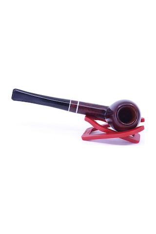 Şahin Kırmızı Yıldız Billiard 9mm Filtreli Ebonit Saplı Pipo 237060-103 Model 2