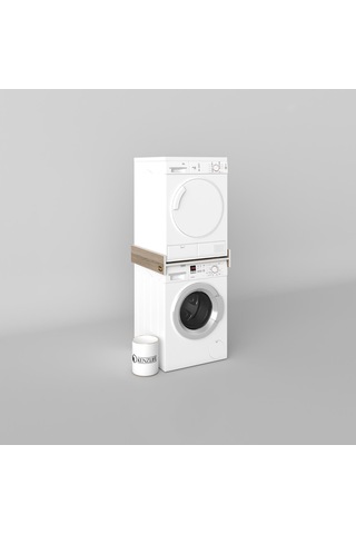 Kenzlife Çamaşır&kurutma Makinesi Dolabı Hedeon Crd 015 80 70 Banyo Aparatı Arkalıksız Büyük Boy Xlarge Beyaz