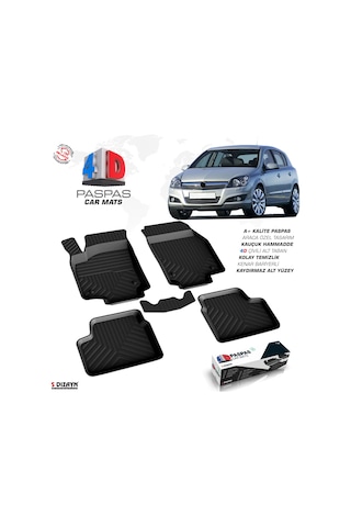 Opel Astra H Hb 4D Havuzlu Paspas 2004 Ve Üzeri A+Kalite