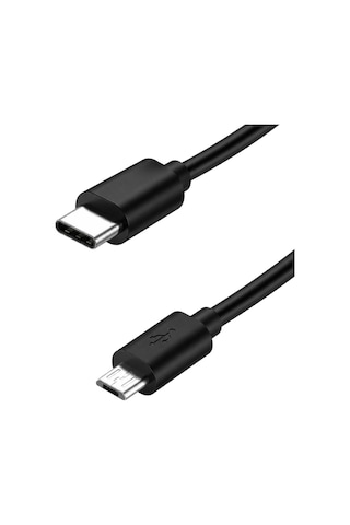 Lunatic 6003 Type C To Mikro Micro Usb Şarj Ve Data Ara Kablosu 1 Metre