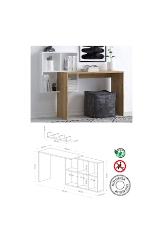 Decormet Adell Çalışma Masası Dec0082 Çok Renkli