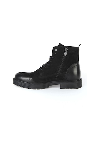 Pierre Cardin 77650 Nubuk Siyah %100 Deri Erkek Bot 001