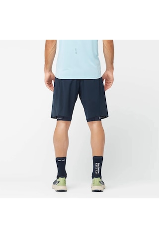 Salomon S/lab Ultra 2ın1 Erkek Koşu Şortu Nıght Sky Lc2254200 Lacivert