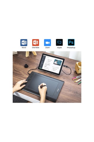 Huion H610 Pro V2 Grafik Çizim Tableti - Android Destekli Kalem