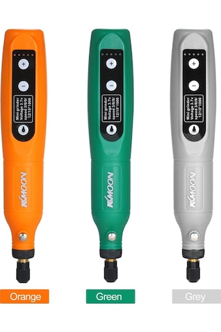 5-Speed Hız Ayarı Mini Elektrikli Öğütücü Takım Seti Usb Şarj Taşlama Makinesi Yeşil