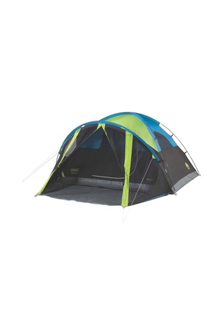 Coleman Carlsbad Dark Room Çadır, Sineklikli Veranda, 4/6 Kişilik, Güneş Işığının%90'ını Minimize Etmeye Yar Çok Renkli