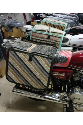 Motosiklet Heybe Halı Büyük Boy Lüx