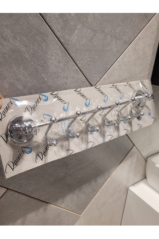 Raınex 6lı Metal Askı 38 Cm Çok Renkli