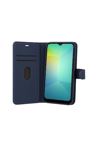 Xiaomi Redmi Note 15 Pro 4g Uyumlu Kapaklı Cüzdanlı Kartvizitli Telefon Kılıfı Deri Cüzdan Lacivert