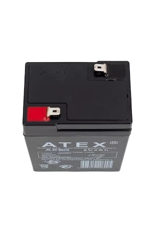 Sh Atex 6 Volt 4 Ah Işıldak Aküsü 70 48 101 Mm Najmaddin 55981274