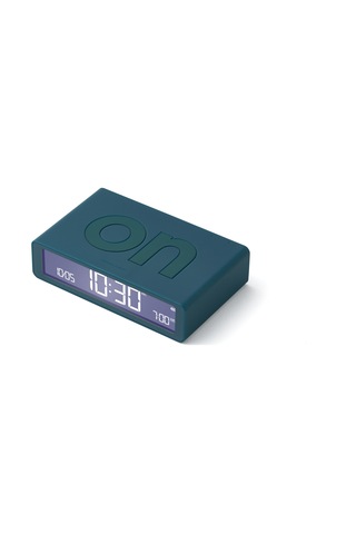 Lexon Flip Klasik Şarj Edilebilir Alarm Saat Turkuvaz