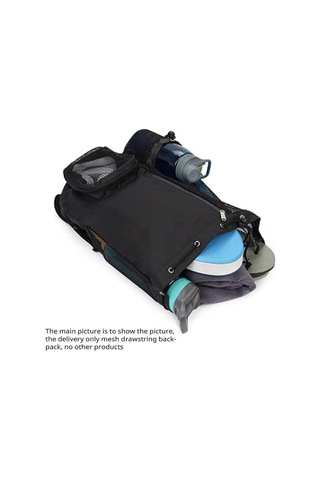 Yüzme, Spor Salonu, Havuz, Antrenman Ekipmanları Ve Sporlar İçin Fileli Bağcıklı Sırt Çantası Diğer