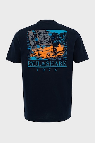 Paul & Shark Erkek T Shirt 24411087 013 Lacivert Lacivert