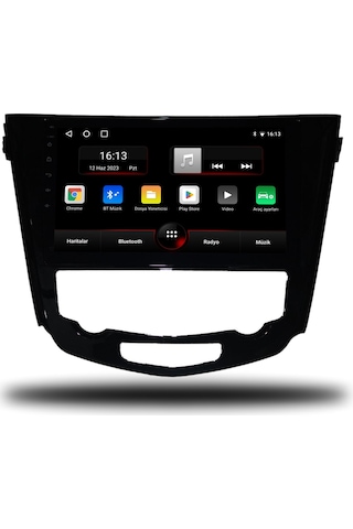 Oskodi Nissan Qashqai Android Carplay Multimedya 2014-2021 Dijital Klima 4gb Ram + 64gb Hafıza