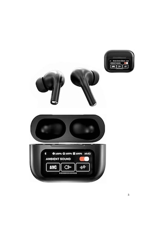 2.nesil Pro Ekranlı Sesli Görüşme Yapabilen Kablosuz Bluetooth Kulaklık Yeni Nesil 3