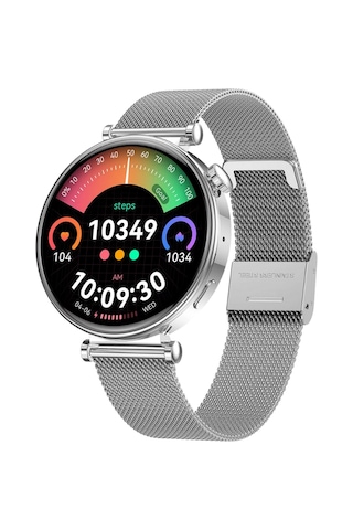 Spovan Papillon Iris Amoled Ekran Nabız Uyku Takibi Sesli Görüşme Akıllı Saat (İthalatçı Garantili)