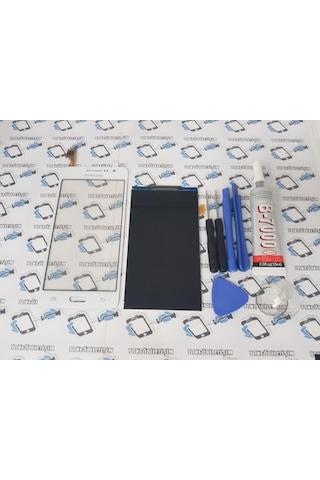 Samsung Uyumlu Galaxy Grand Prime G530 Dokunmatik Iç Lcd Beyaz