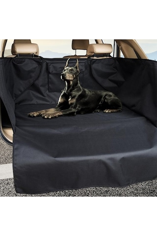 Homyl Köpekler Için Araba Kargo Bagaj Astarı Köpek 175cmx105cm-siyah