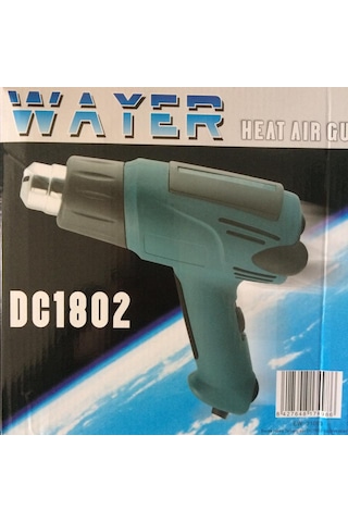 Wayer Sıcak Hava Tabancası 1600 Watt Dc1802
