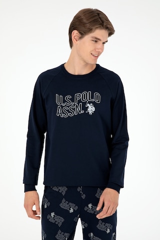 U.s. Polo Assn. Erkek Lacivert Pijama Takım 50301727-vr033 Lacivert