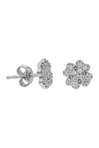 Glorria Gümüş Yonca Küpe N11.31278