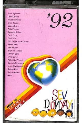 Sev Dünyayı 92 Kaset Kst17999