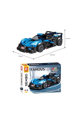 Sembo Block Bugatti Bolide Yapı Bloğu Seti 273 Parça