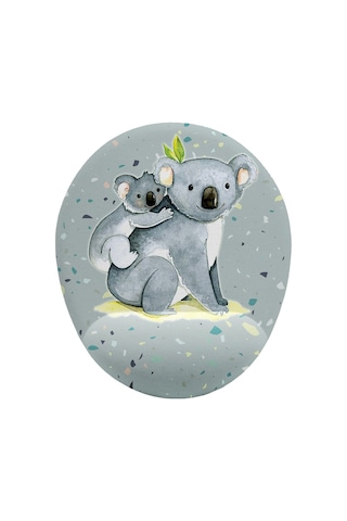 Koala Ve Yavrusu Bilek Destekli Mouse Pad