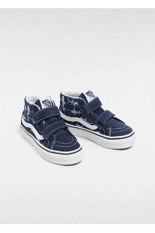 Vans Uy Sk8 Mid Reissue V Mavi Çocuk Spor Ayakkabı Karışık