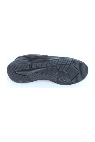 M.p. 232-1256 Mr Erkek Siyah Cilt Sneaker Ayakkabı-siyah Siyah