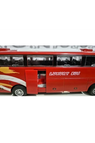 Sesli Işıklı Metal Otobüs Şehir Yolcu Taşıma Otobüsü Metal Oyunca
