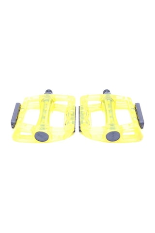 Neco Wp601 Geniş Mtb Bmx Platform Pedal 110 X 100 Mm 415 Gram Transparan Sarı