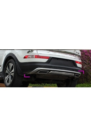 Kia Sportage Arka Tampon Koruması 2010-2015 Arası Uyumlu