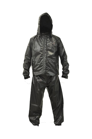 Dragondo 98935 Sauna Eşofman Takımı - Terleme Eşofmanı Siyah