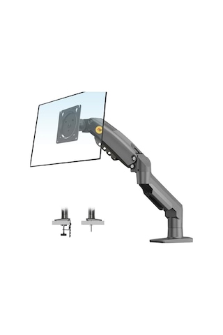 North Bayou Nb F80 17-32" Lcd/led Monitor Mount Ergonomic Gas Spring Desk Mount 2-9 Kg