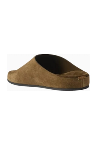 Camp Jeffrey Campbell Kadın Süet Slip-on Sabo Terlik, Rahat Günlük Ve Şık Tasarım Haki 38