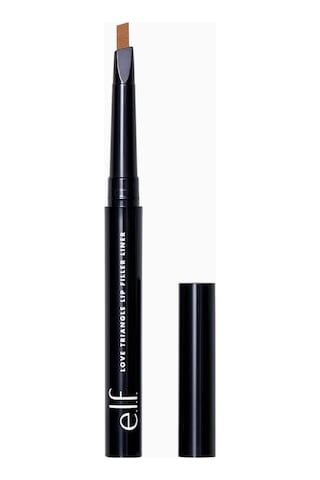 E.l.f. Love Triangle Lip Filler Liner Uzun Ömürlü 2 Si 1 Arada Dudak Kalemi Dudak Kalemleri Light Brown 4