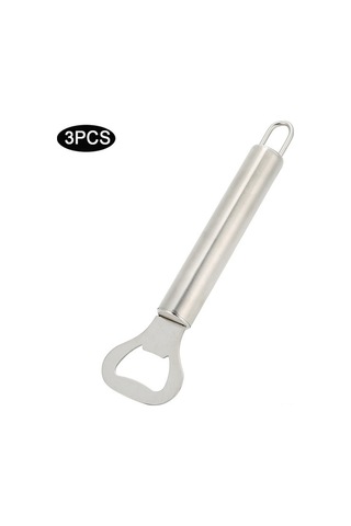 Electric 3'lü Paslanmaz Çelik Bira Açacağı Seti - Pratik, Taşınabilir Mutfak Aksesuarı, Kamp Ve Parti İçin Uygun