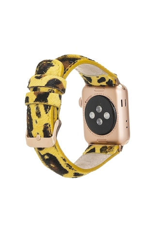 Apple Uyumlu Watch Deri Kordon 42-44-45mm Leo61