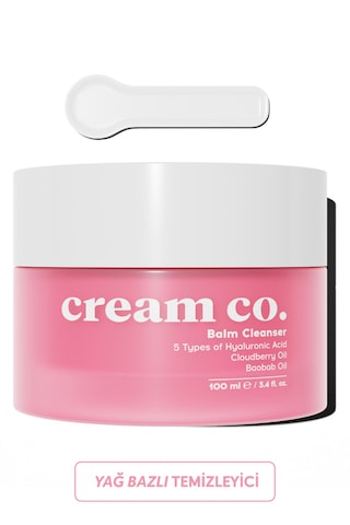 Cream Co. Nemlendirici Canlandırıcı ve Aydınlatıcı Yüz Temizleyici Balm 100 ML