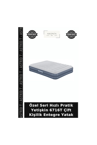 Özel Seri Hızlı Pratik Yetişkin 6716t Çift Kişilik Entegre Yatak